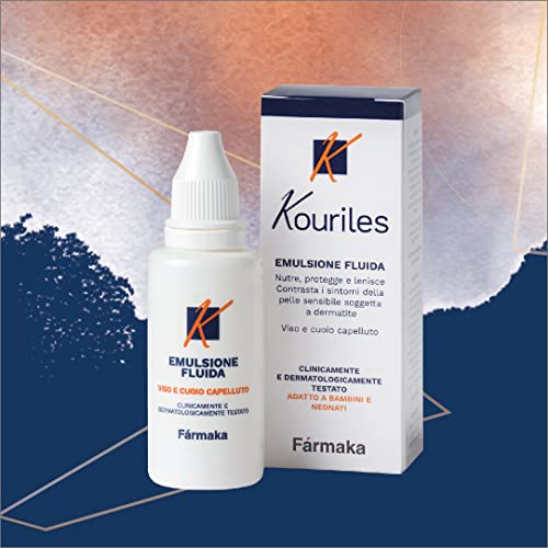 Detalle de Kouriles Emulsione Fluida Idratante e Protettiva per Viso e Cuoio Capelluto 30 ml