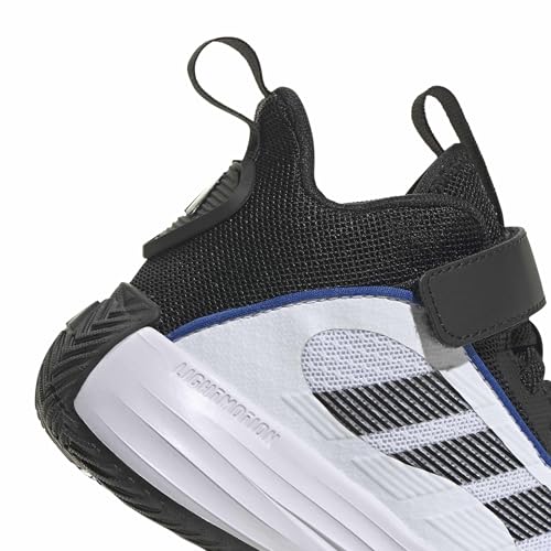 Detalle de adidas Ownthegame 3.0 Kids — Cloud White/Core Black/Core Black, Comfort e Stile per i Piccoli