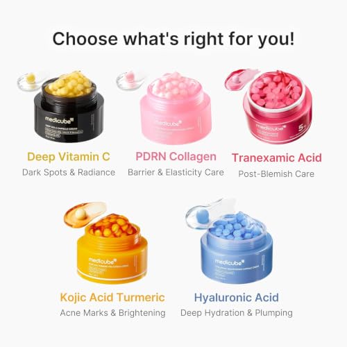 Detalle de Medicube Capsule Cream with Deep Vitamin C for Radiance