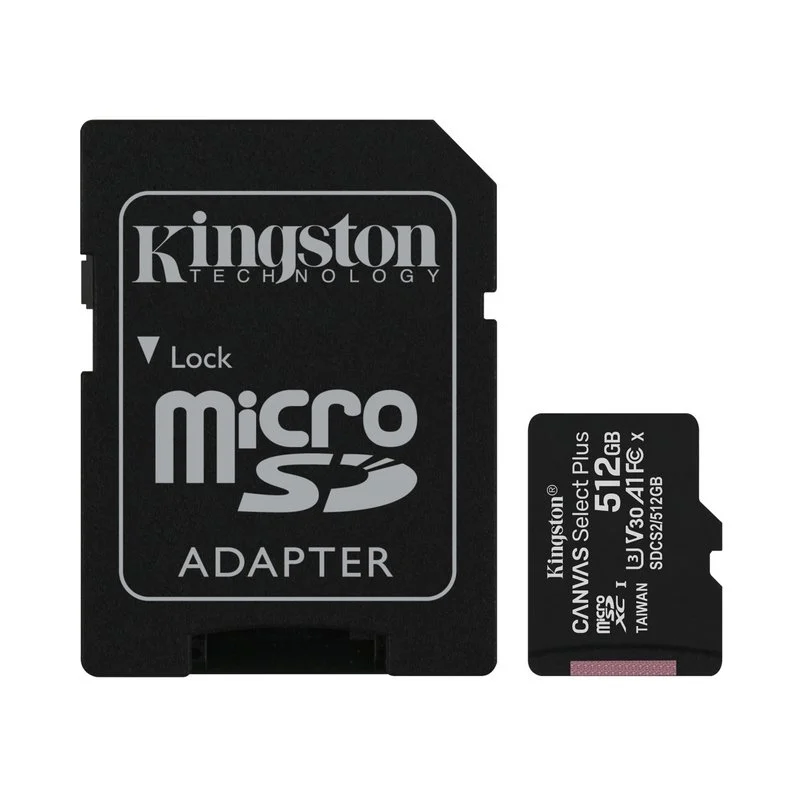 Detalle de Kingston Canvas Select Plus 512 GB