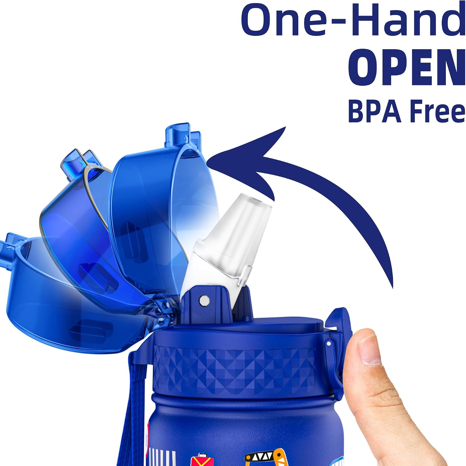 Detalle de GOPPUS 420ml kids insulated water bottle