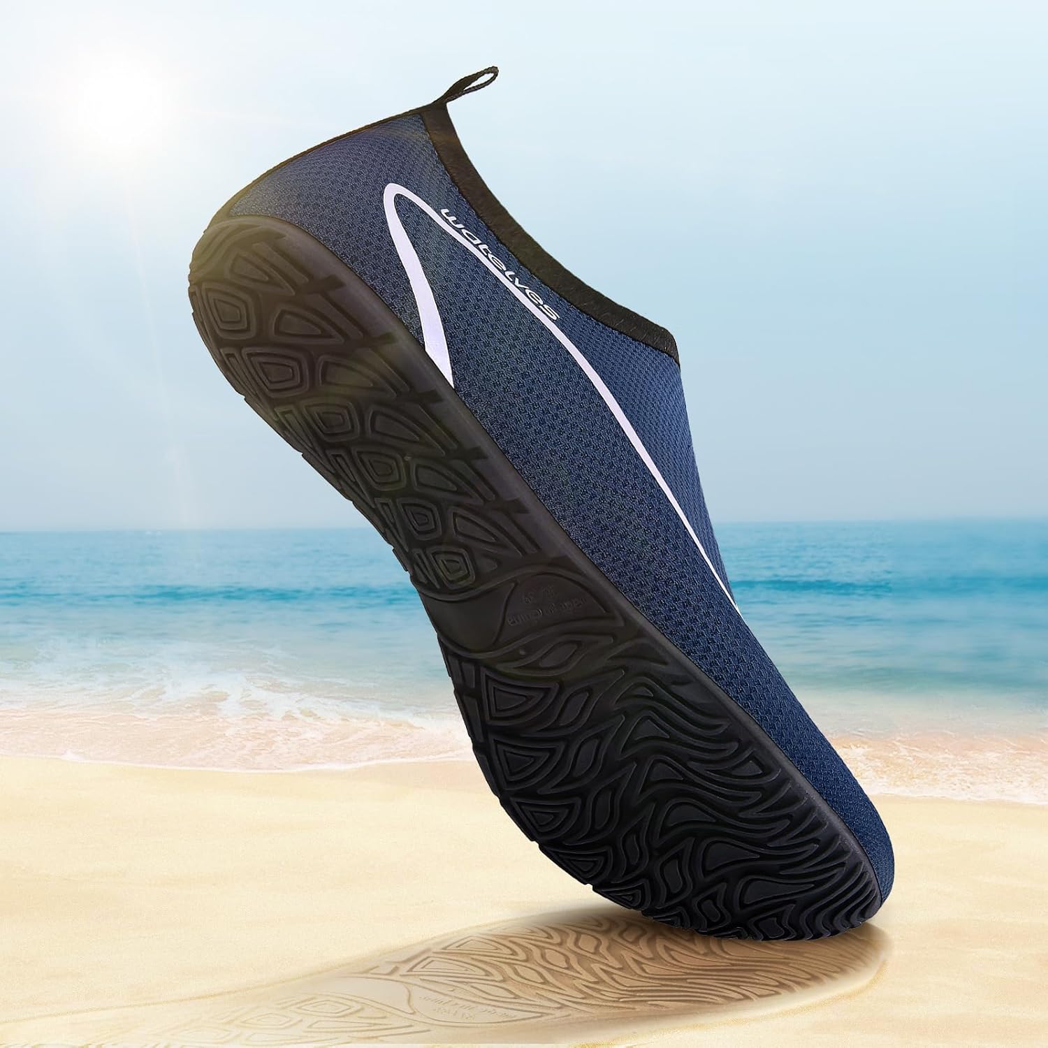 Thumbnail 1 de Swim Water Shoes Aqua Socks Barefoot for Sea Beach Swimming Shoes — Bass-Designed for Mixed-Wear
