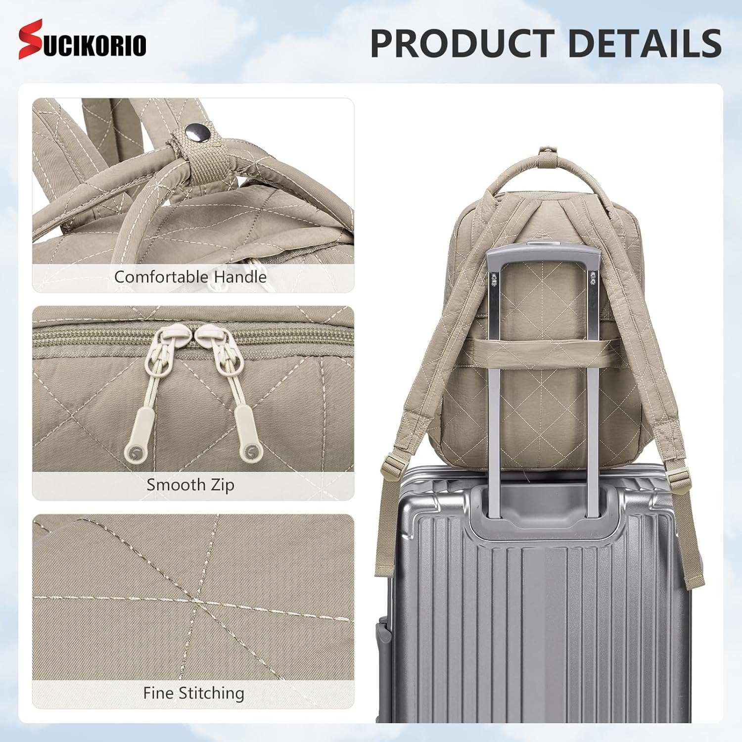 Thumbnail 5 de SUCIKORIO Underseat Cabin Backpack