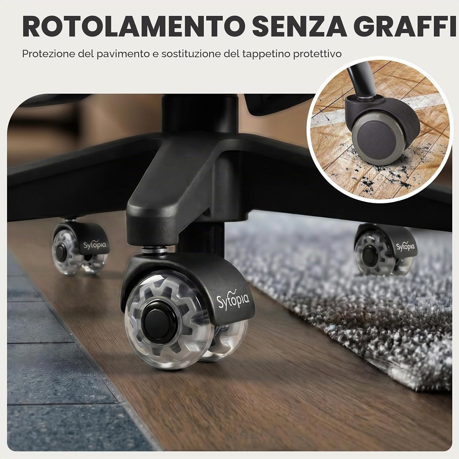 Thumbnail 3 de Sytopia 11x22 mm set 5 ruote sedia