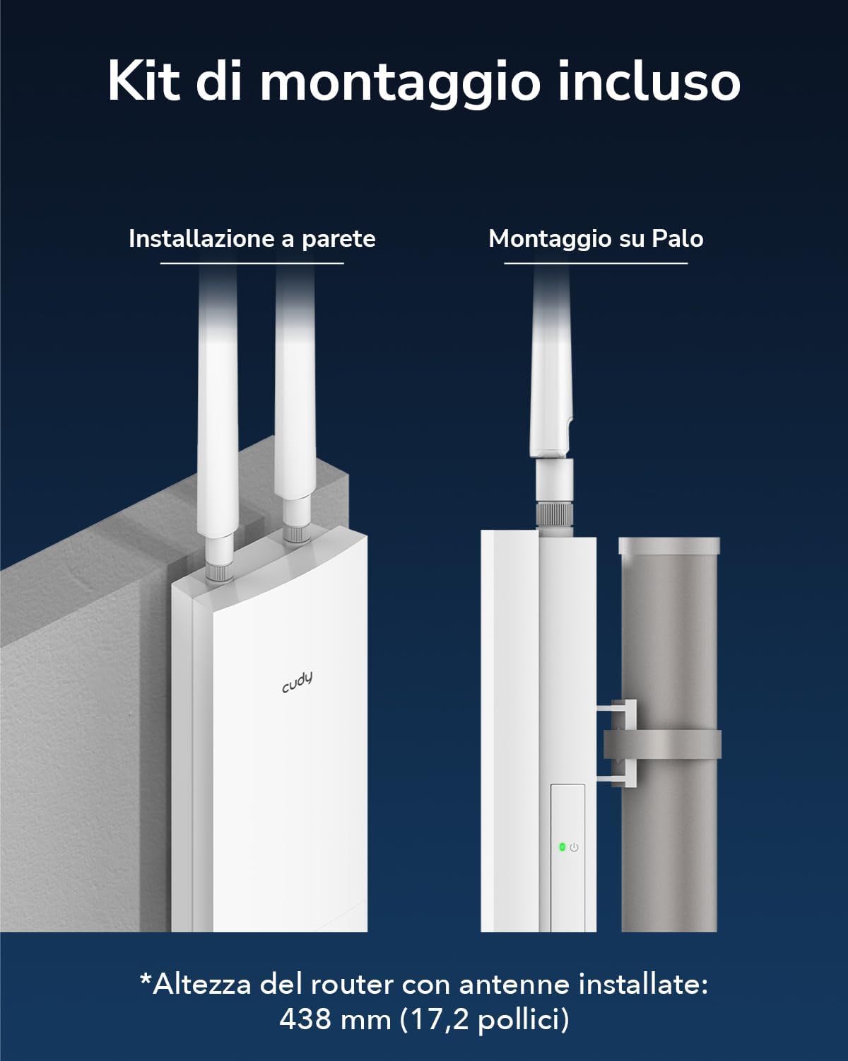 Thumbnail 6 de Cudy AP AX3000 outdoor 3000 Mbps
