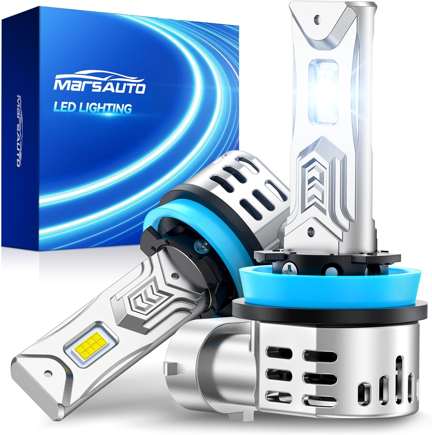 Detalle de Marsauto M4 Fog Bulbs H11/H8/H9 50000LM