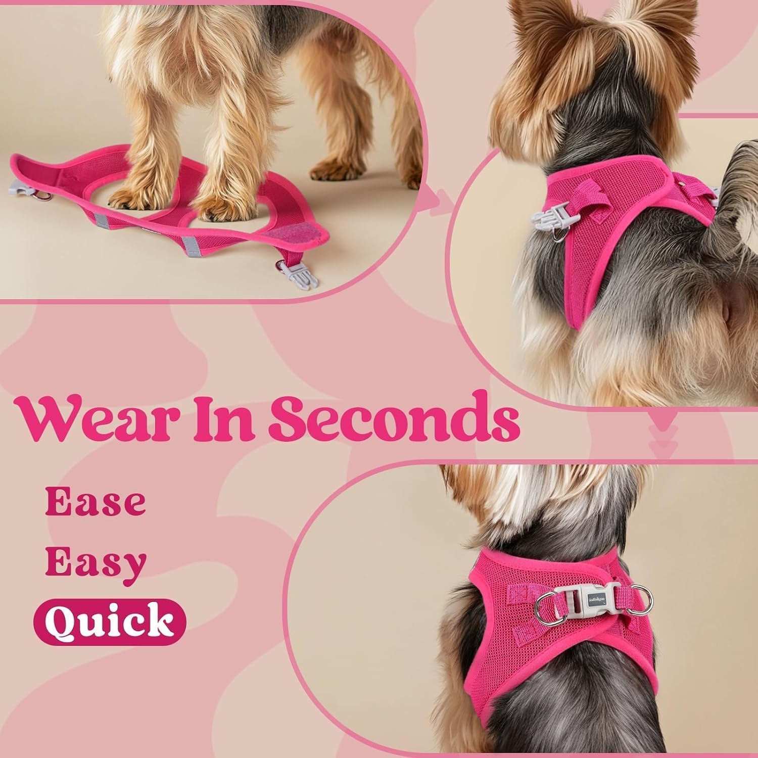 Thumbnail 4 de rabbitgoo Dog Harness Small Dog S