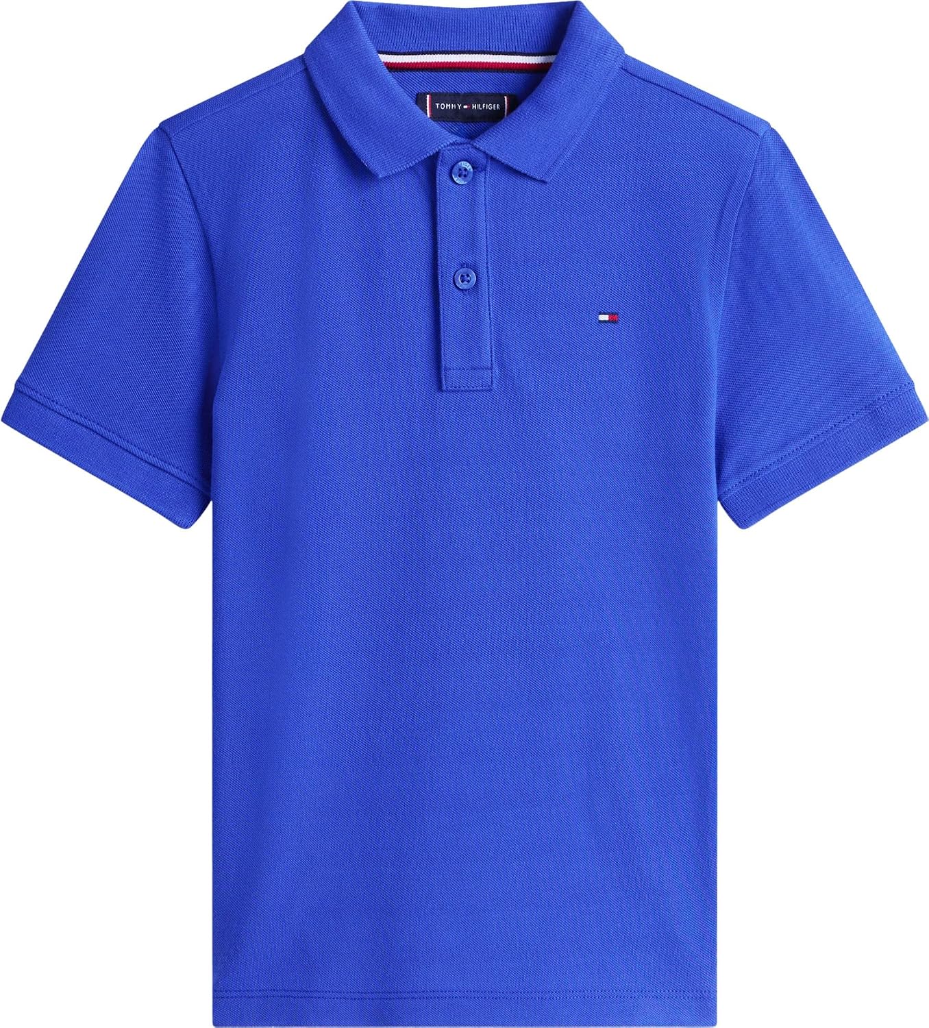 Detalle 2 de Tommy Hilfiger Flag Polo SS KB0KB09103 – Polo bambino/ragazzo, regular fit