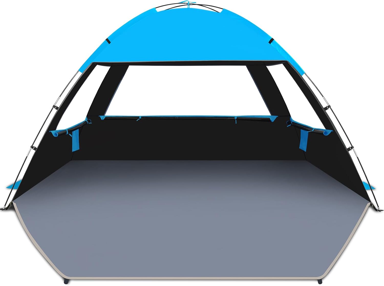 Detalle de Venustas Beach Tent Sun Shelter (3–8 People) with UPF 50+ UV Protection