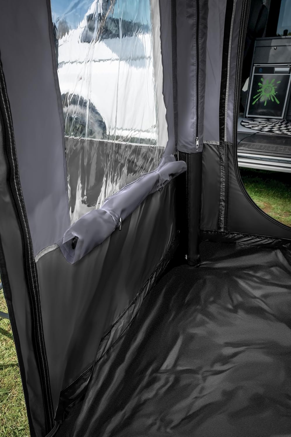 Thumbnail 3 de Maypole Warwick Air Driveaway Awning Low for Campervans (180–210cm Channel Height)
