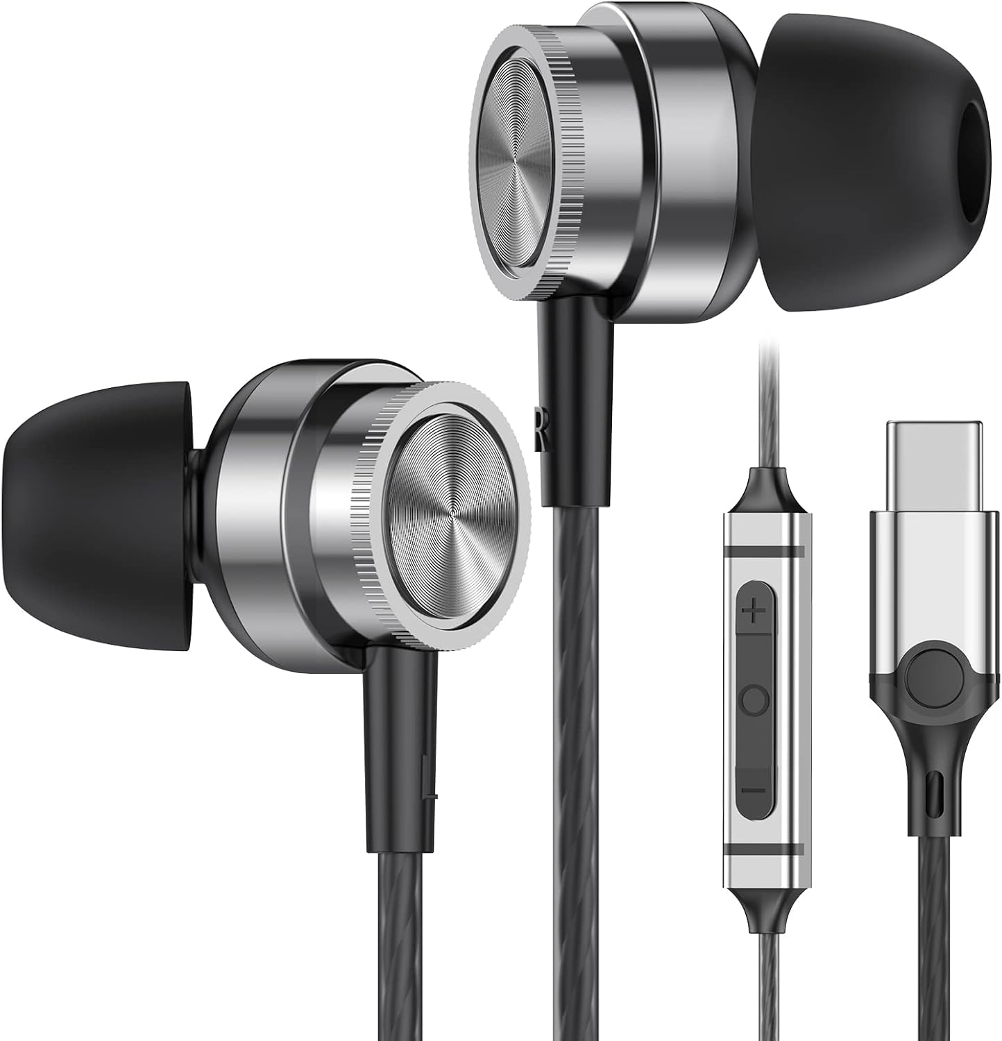 Detalle de USB C Kopfhörer In-Ear mit Hi‑Fi Sound