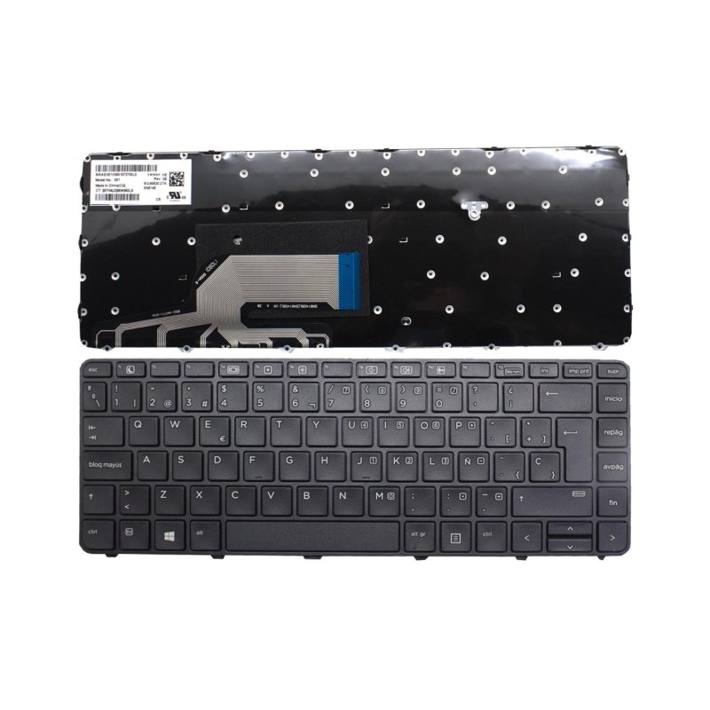 Detalle 2 de Teclado para portátil HP ProBook 430 G3 430 G4 640 G2 🎹