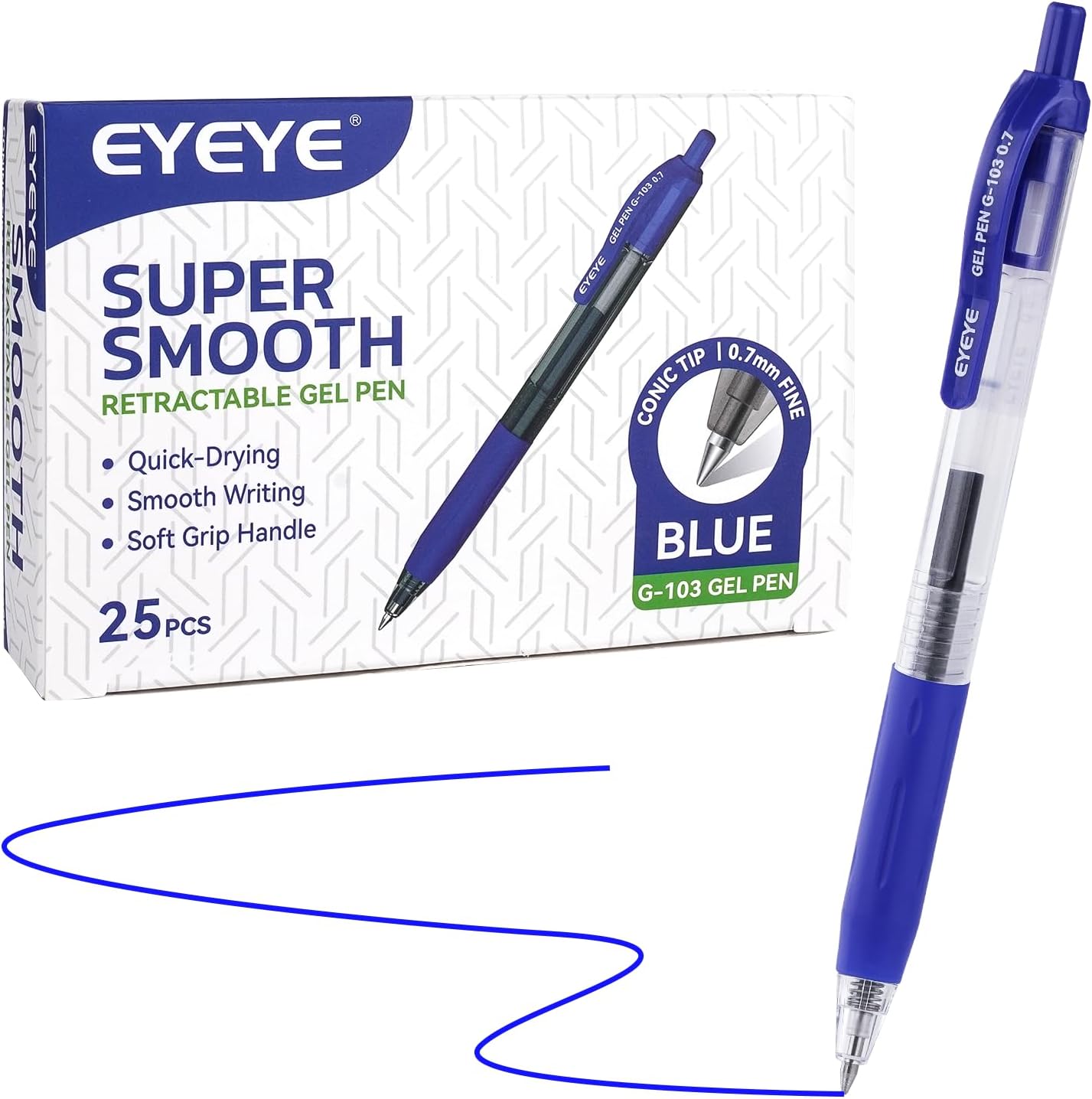 Detalle de EYEYE Gel Pens, 0.7 mm
