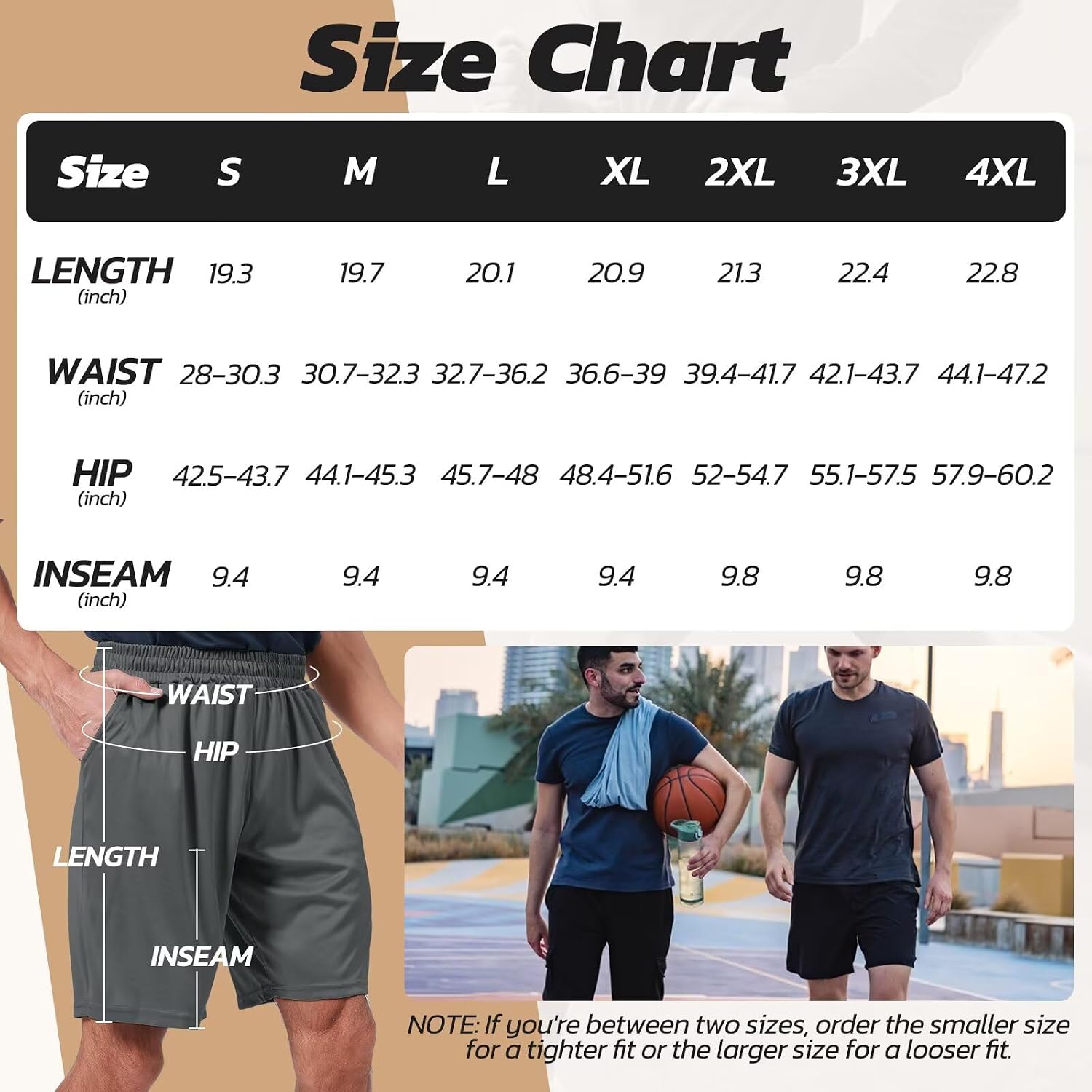 Detalle de BOOJO 3 Pack Gym Shorts for men