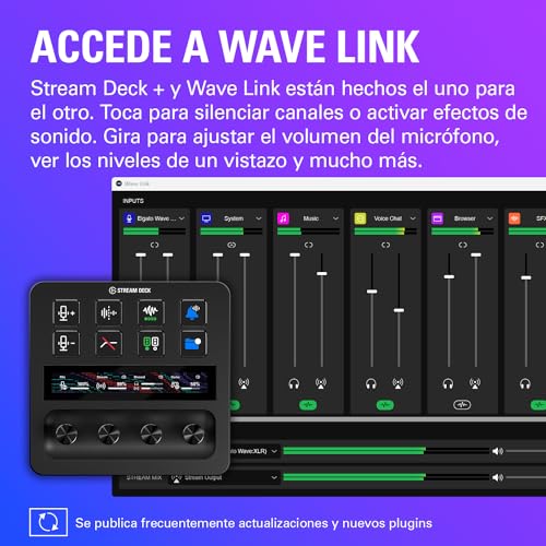 Thumbnail 7 de Elgato Stream Deck + controlador de directo con mezclador 🎛️