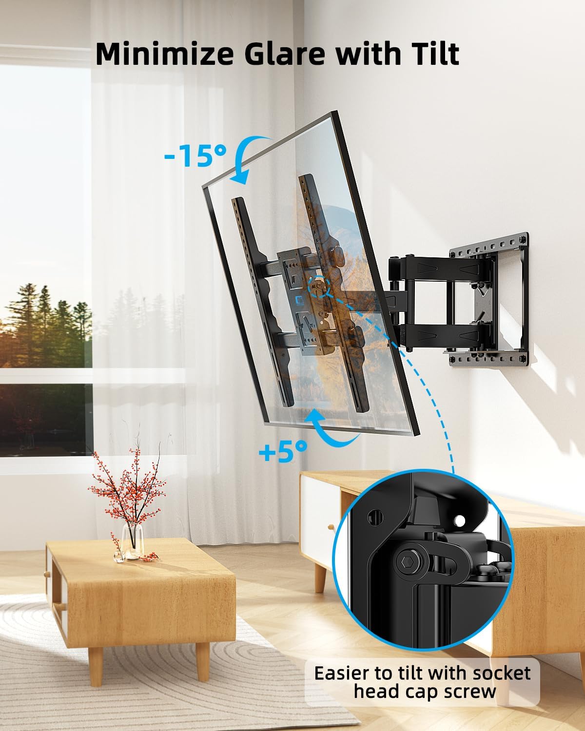 Thumbnail 2 de HOME VISION TV Wall Mount 132 lbs