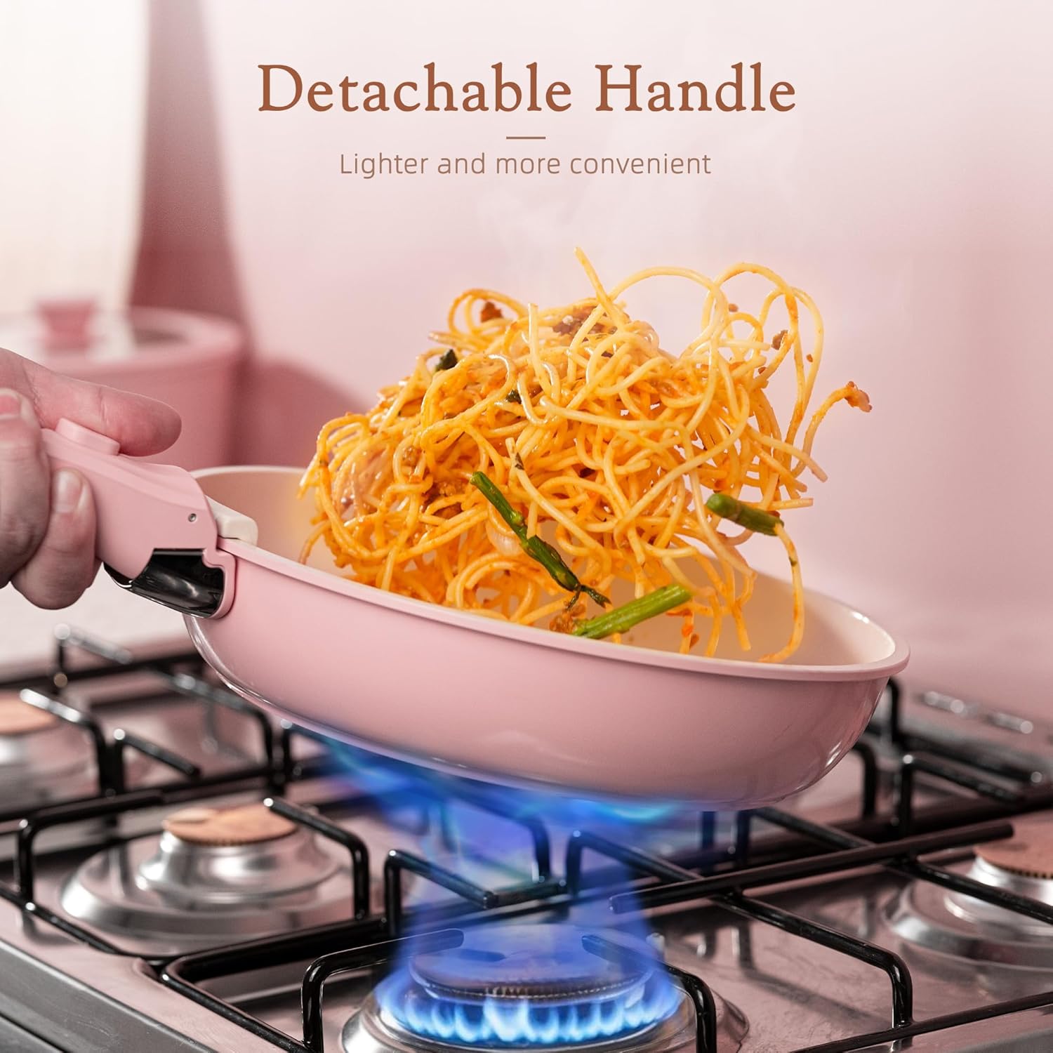 Thumbnail 3 de Astercook 21-Piece Ceramic Cookware Set