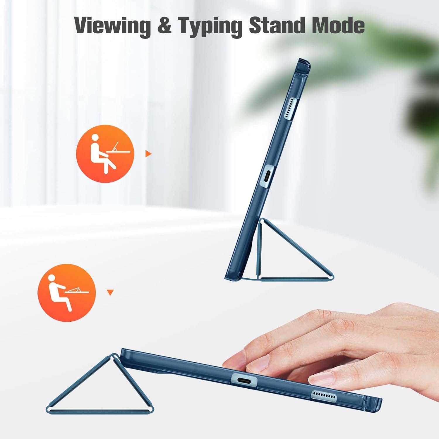 Thumbnail 2 de FINTIE Custodia Trasparente per Samsung Galaxy Tab S6 Lite 10.4" (2020/2022/2024) con S Pen Holder – Leggerissima e Multifunzionale