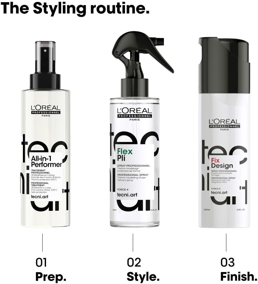 Detalle 2 de L’Oréal Professionnel Tecni.ART All in 1 Performer 30 Multi-Benefit Leave-In Spray