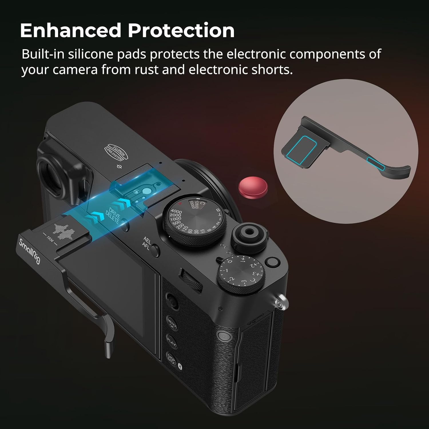 Thumbnail 4 de SMALLRIG Thumb Grip Daumengriff für FUJIFILM X100VI