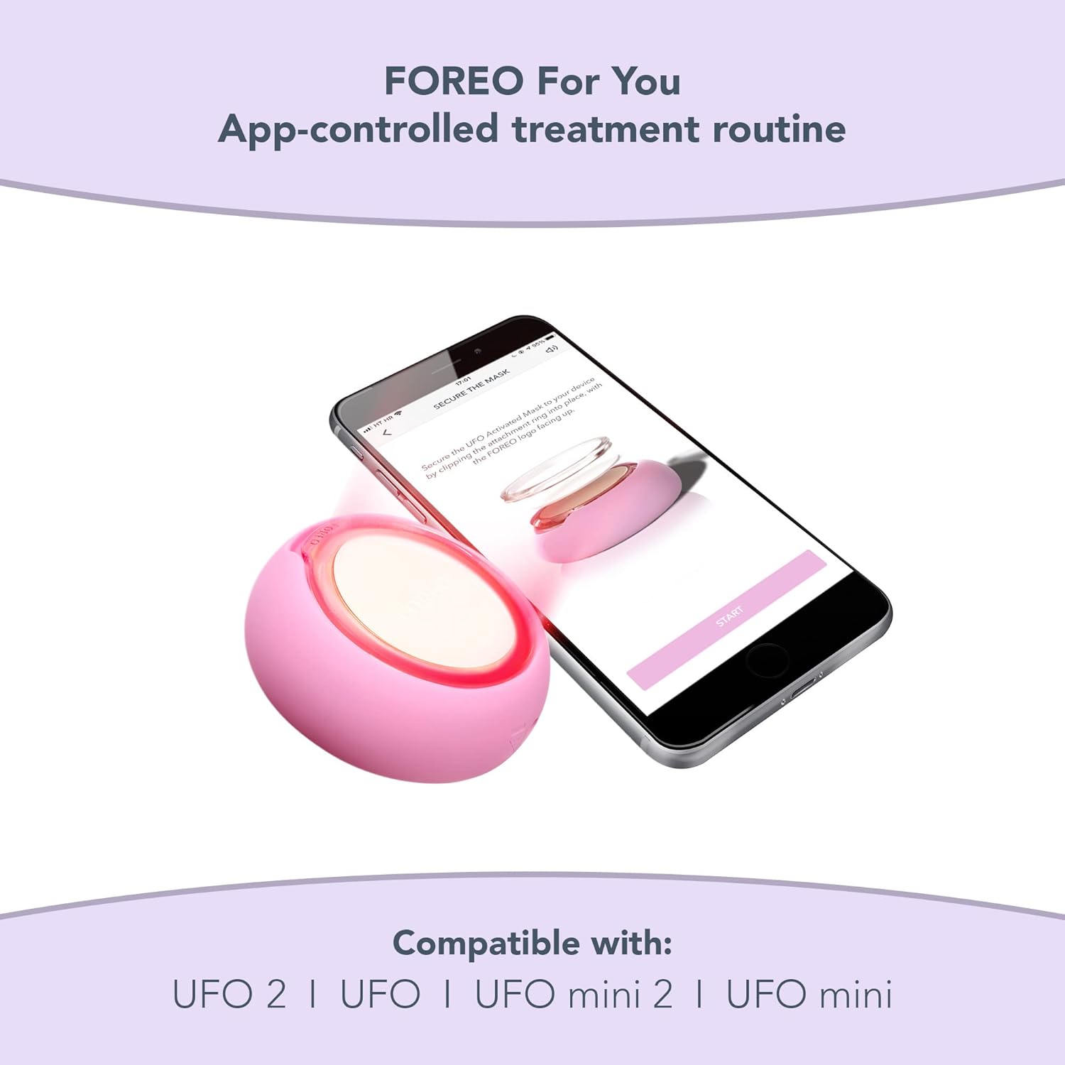 Thumbnail 3 de FOREO Call it a Night UFO Activated Facial Mask 7 Pack – Ginseng & Olive Oil for Dryness and Fine Lines