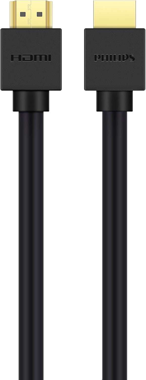 Detalle de Philips SWV9702 8K HDMI-Kabel – 2 m, Ultra-Hochgeschwindigkeit, VRR, eARC & Dolby Atmos