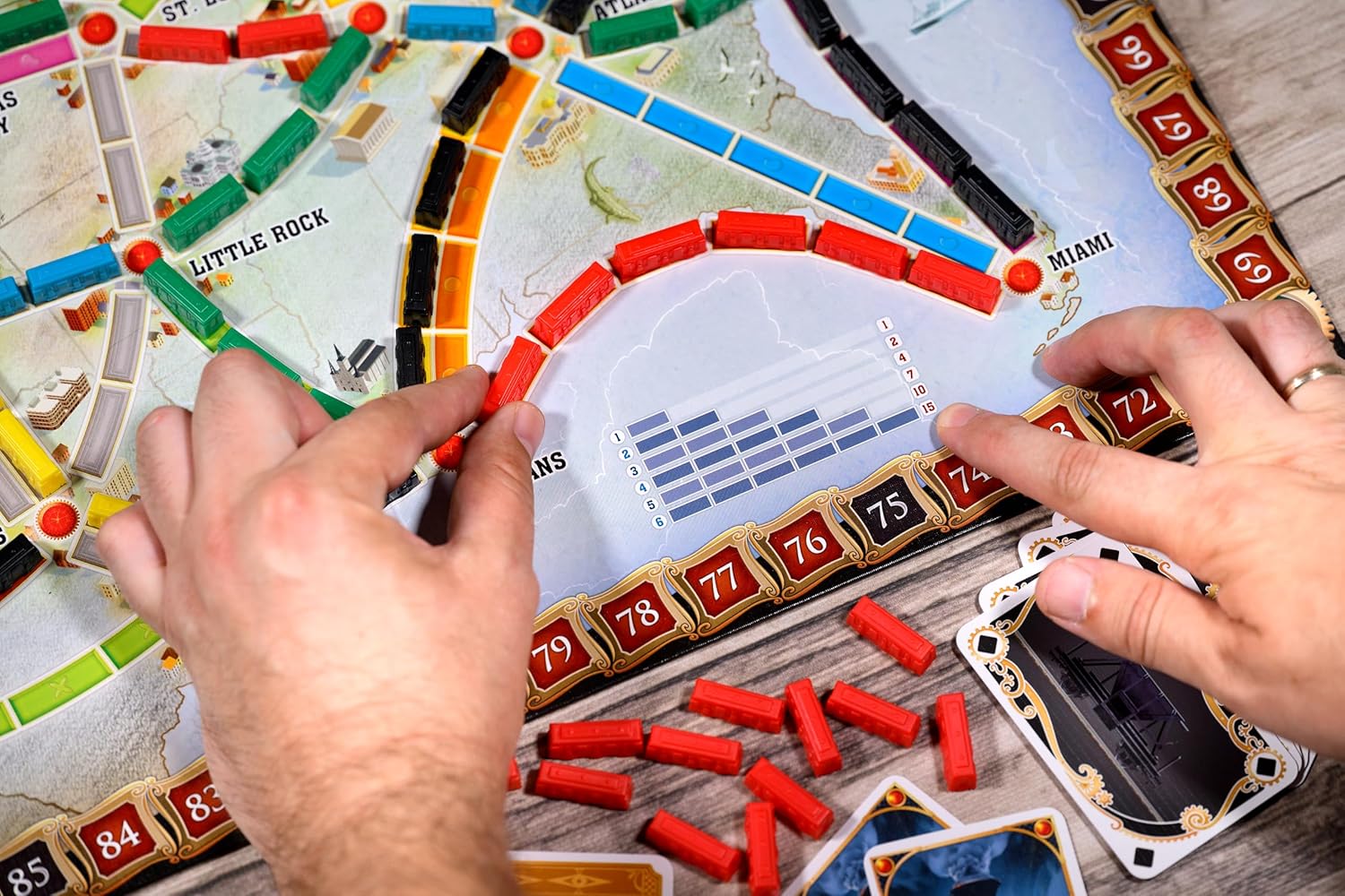 Thumbnail 5 de Ticket to Ride Board Game (2025 Refresh) – Cross-Country Train Adventure for Family and Friends