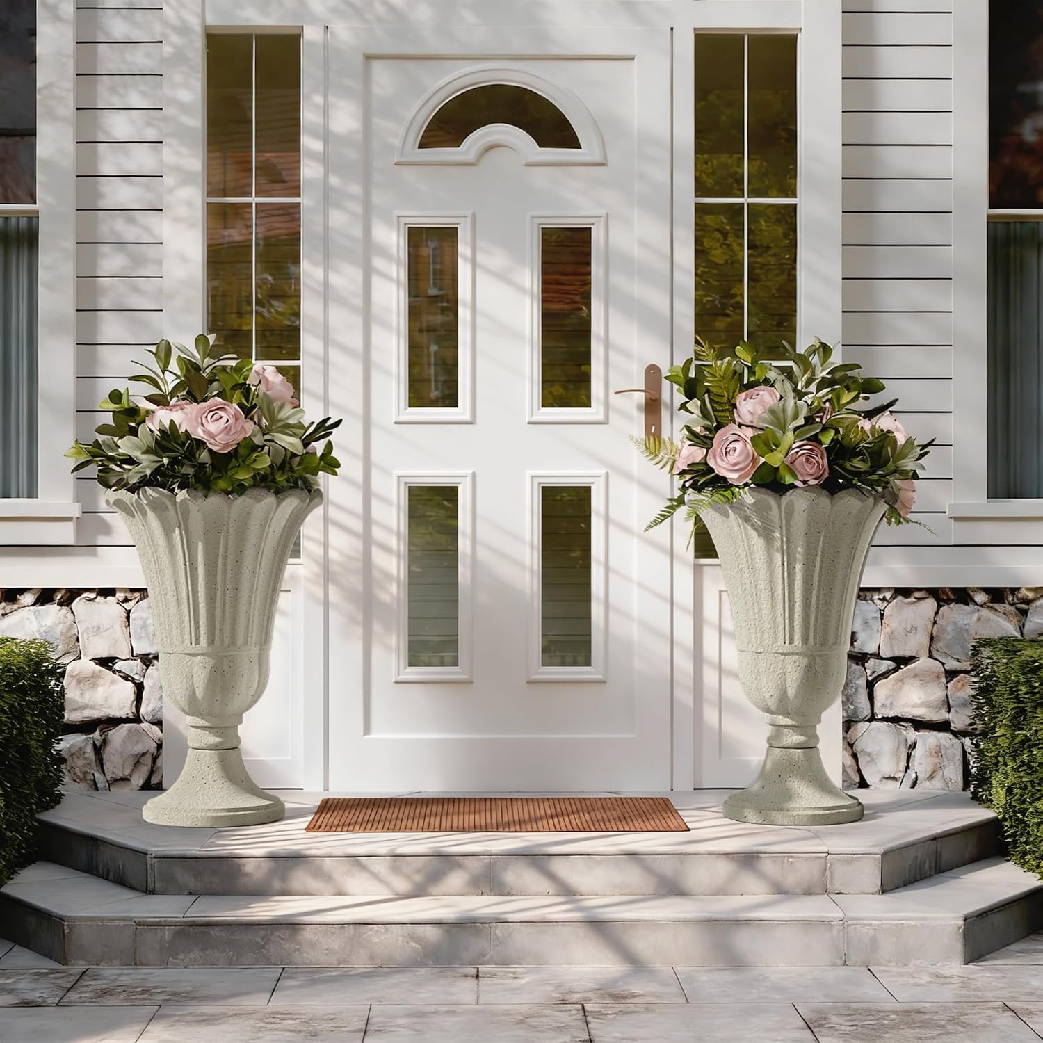 Detalle 2 de Diyfire Urn Planters, 24-Inch