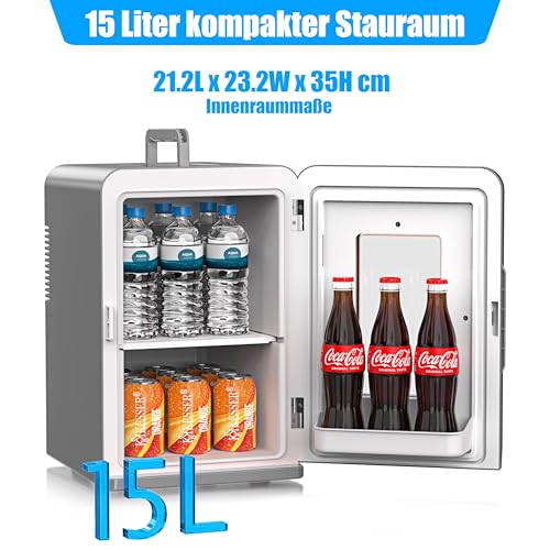 Thumbnail 6 de KESSER Mini réfrigérateur 2 en 1 15 L – Glacière portable avec chauffage et alimentation AC/DC