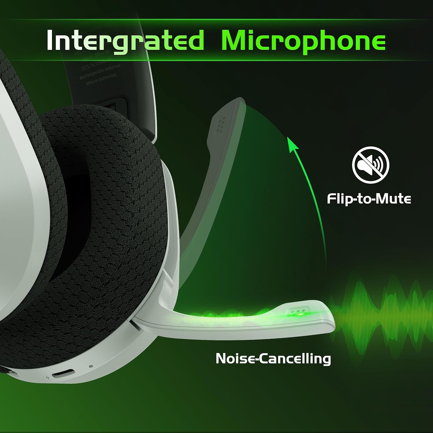 Thumbnail 3 de Gvyugke Xbox Headset with Flip-to-Mute Mic – Wireless gaming headset for Xbox, PS, PC & mobile