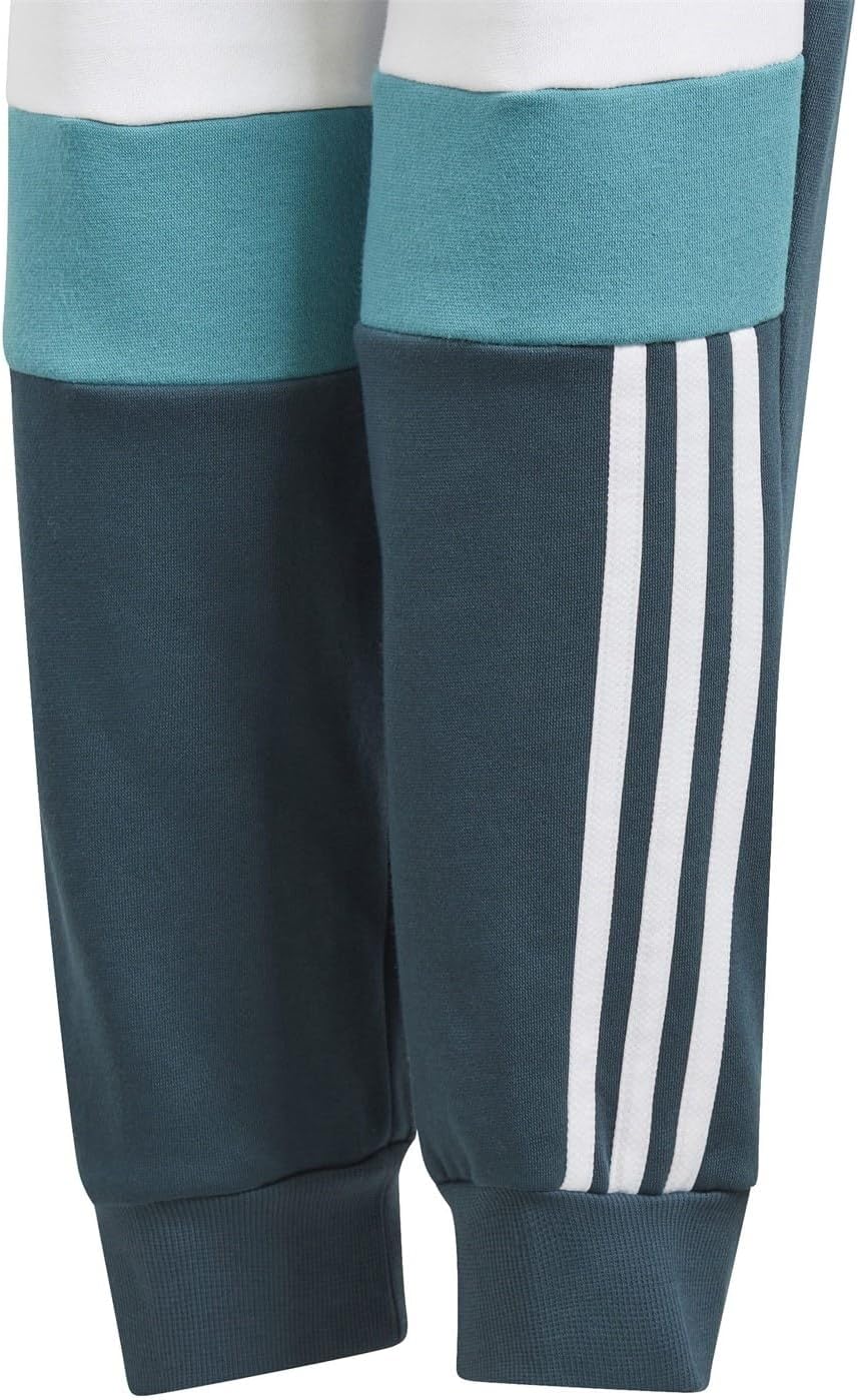 Thumbnail 5 de Adidas Tiberio 3-Stripes Colorblock Fleece Pants Kids 100% recyclé