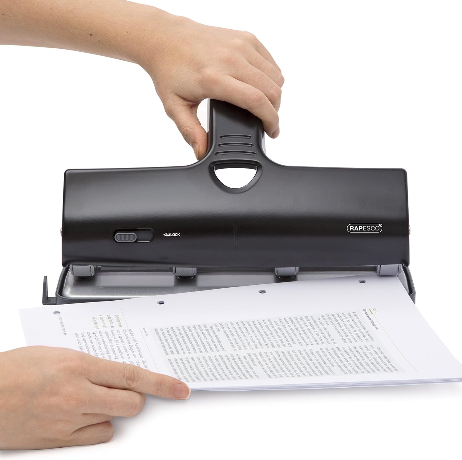 Detalle 2 de Rapesco 1293 ALU Perfore 40 feuilles