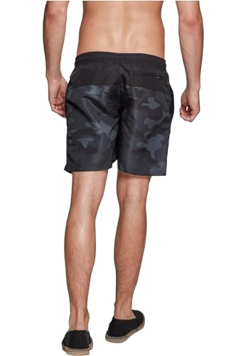 Detalle de URBAN CLASSICS Bañador de Hombre Estilo Moderno – Bermudas cortos con drying rápido (XS–5XL)