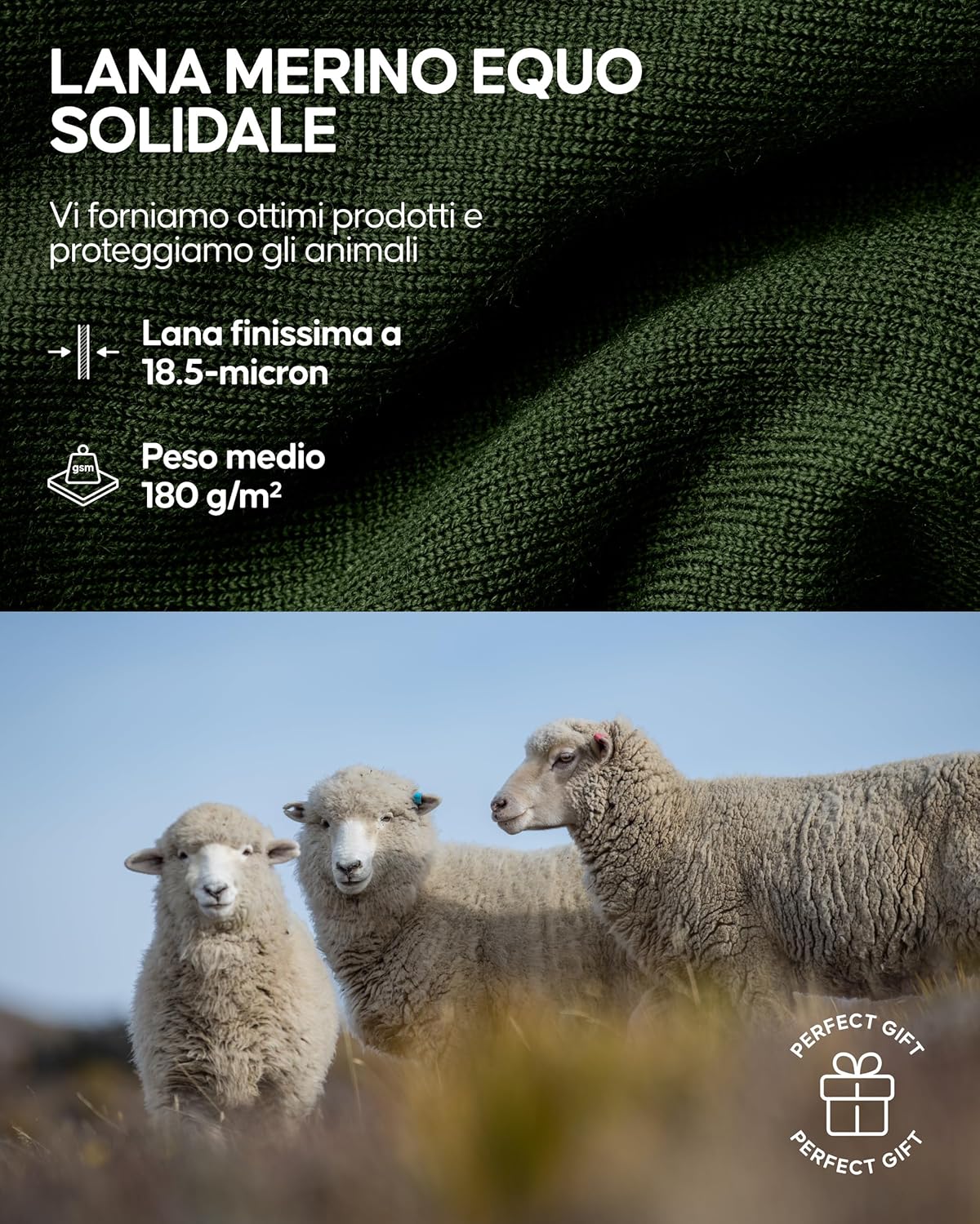 Thumbnail 4 de DANISH ENDURANCE Leggings Lana Merino