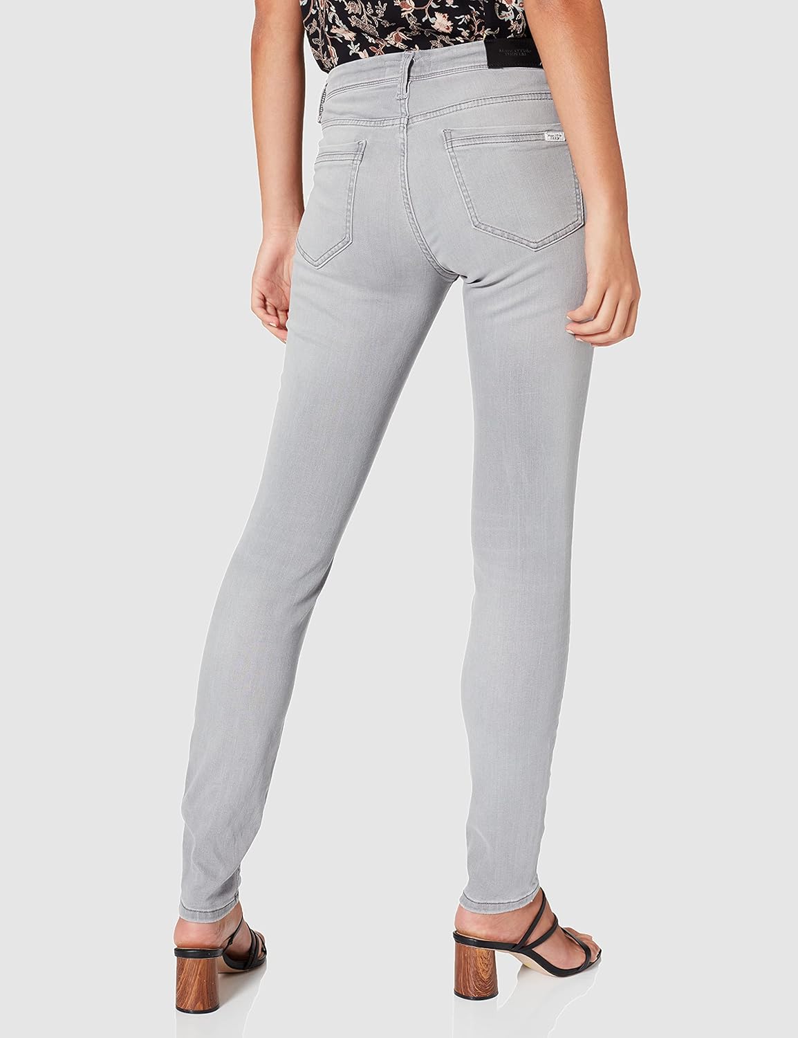 Thumbnail 3 de Marc O’Polo Denim jean slim fit femme en coton biologique avec élasthanne, Light Grey Multi 05, W29/L30
