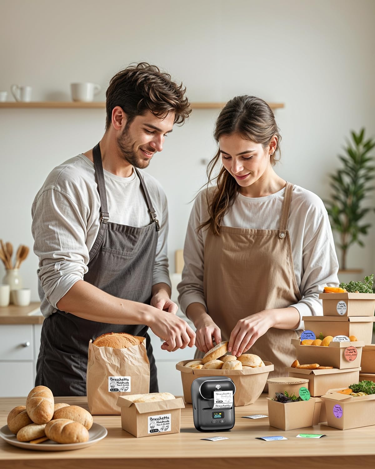 Thumbnail 1 de Phomemo M110 label printer 4-5h 🖨️