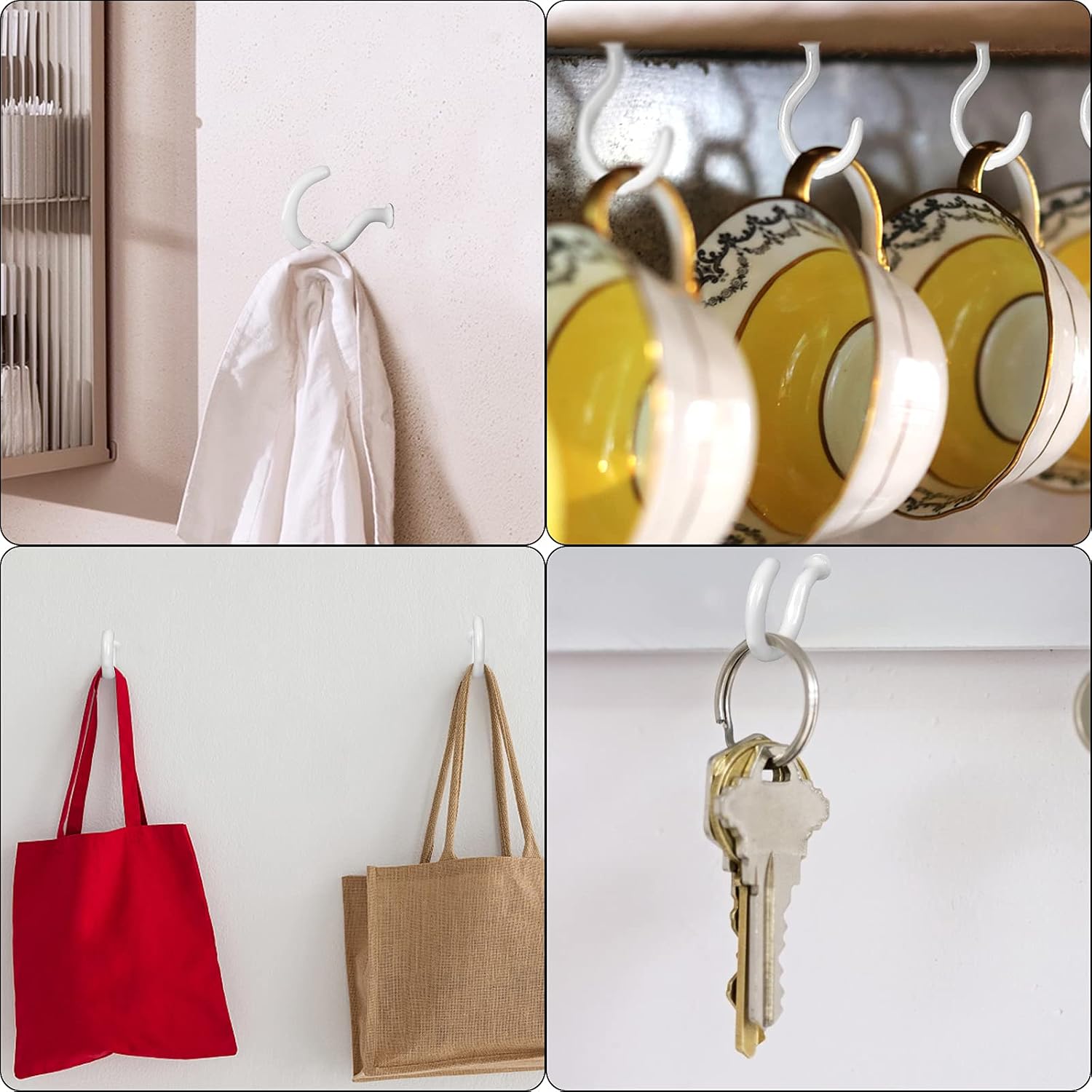 Detalle de Romeda Ceiling Hooks, 90-Piece Set