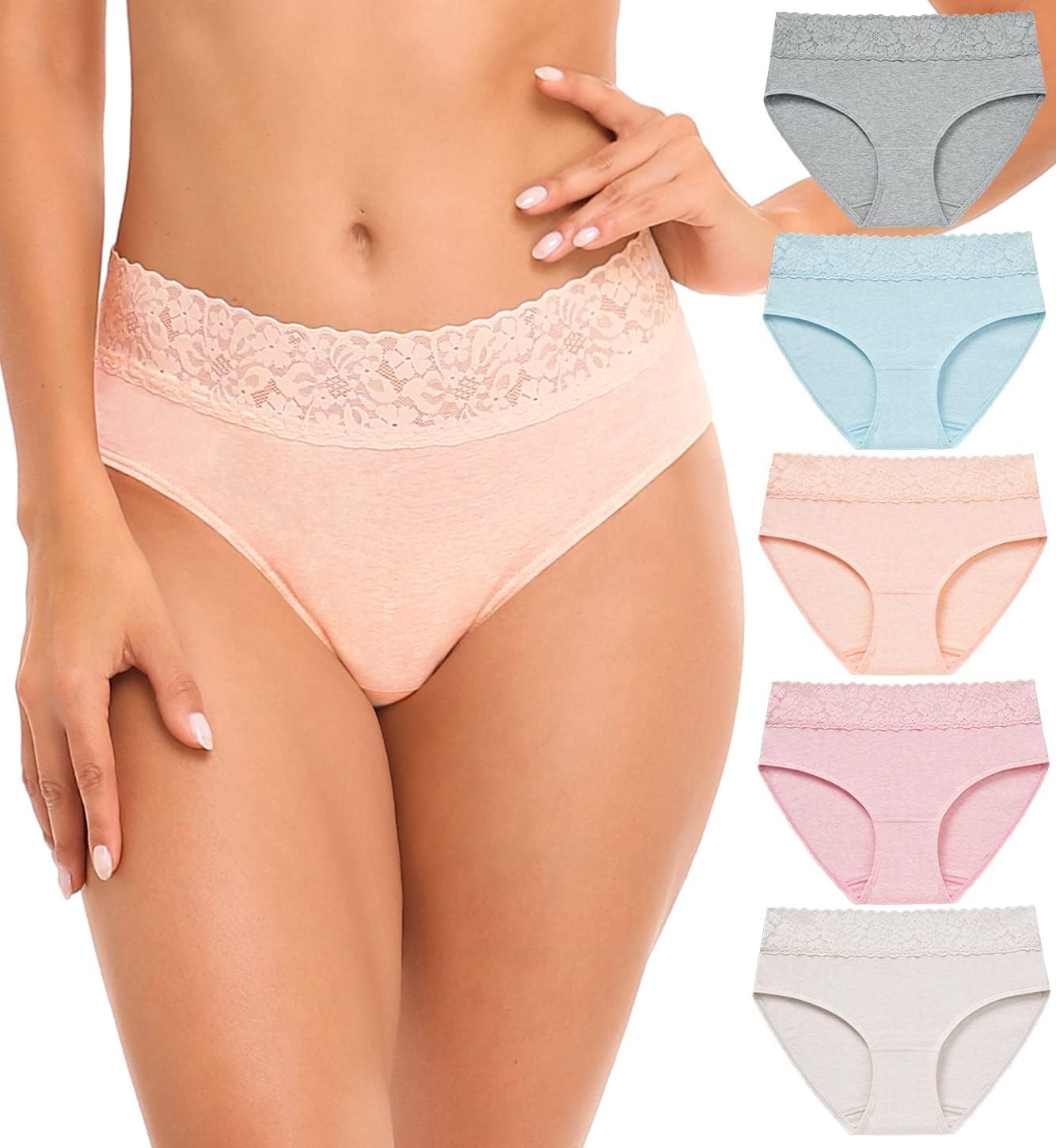 Thumbnail 6 de Wealurre Damen Unterhosen 5er Pack