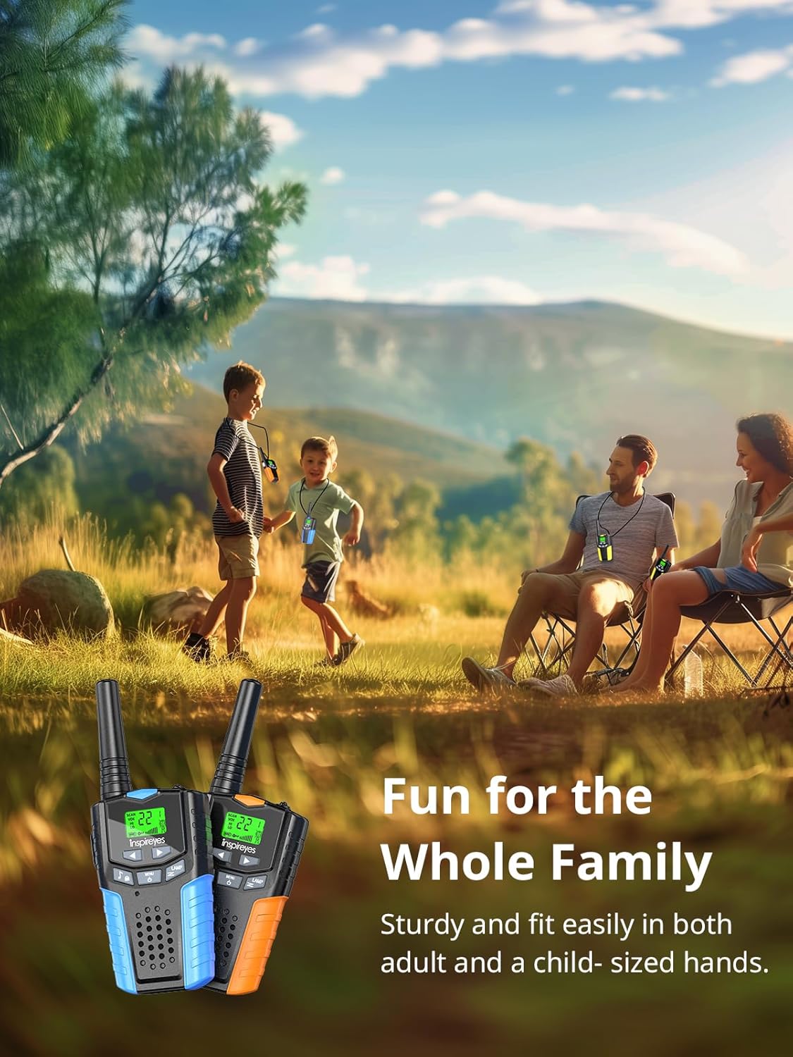 Thumbnail 3 de Inspireyes Walkie-Talkie Bambini 3 km