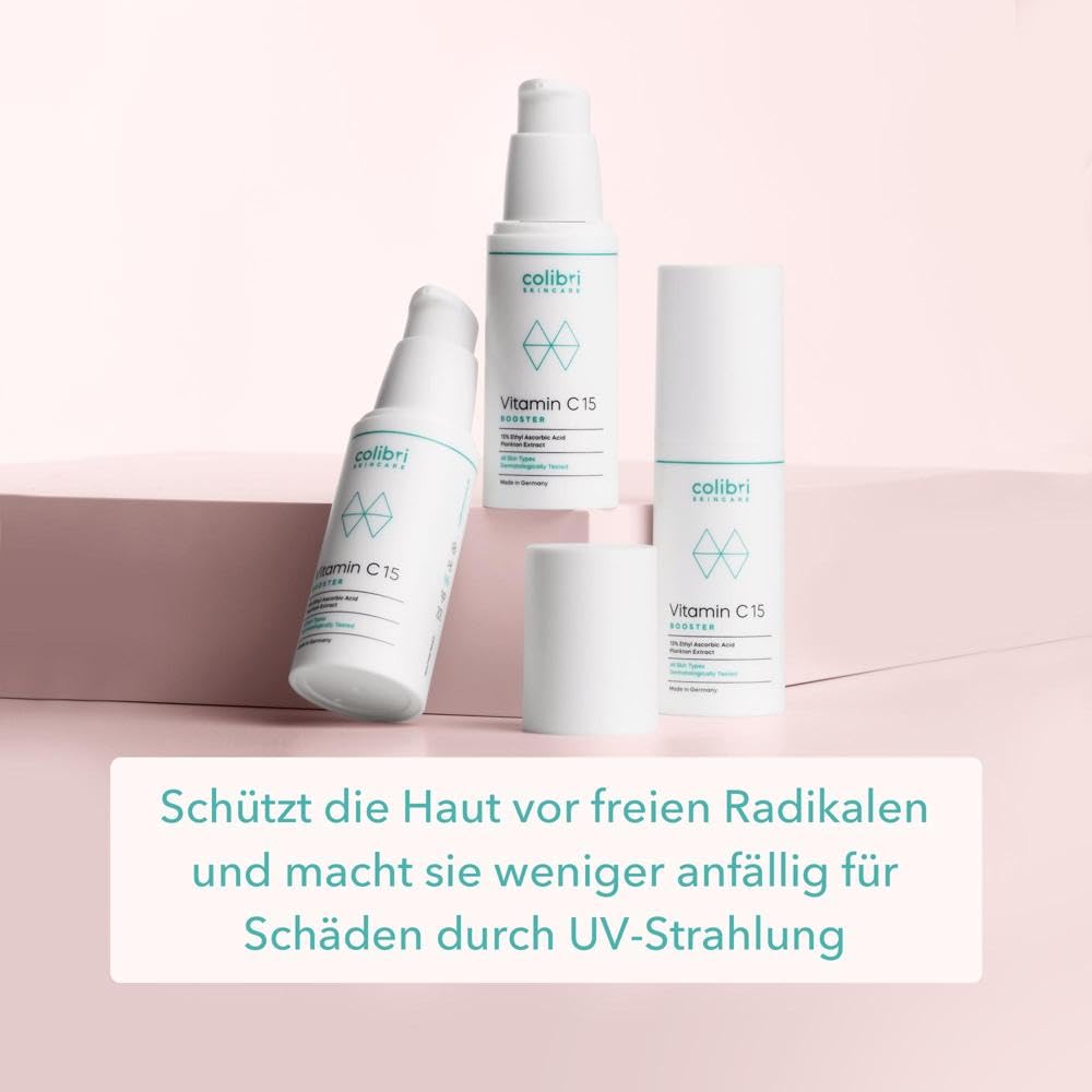 Detalle de colibri skincare Vitamin C15 Booster 30ml