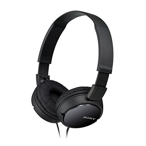Detalle de Sony MDR-ZX110: cuffie on-ear cablate in nero, una scelta semplice per ascolto quotidiano