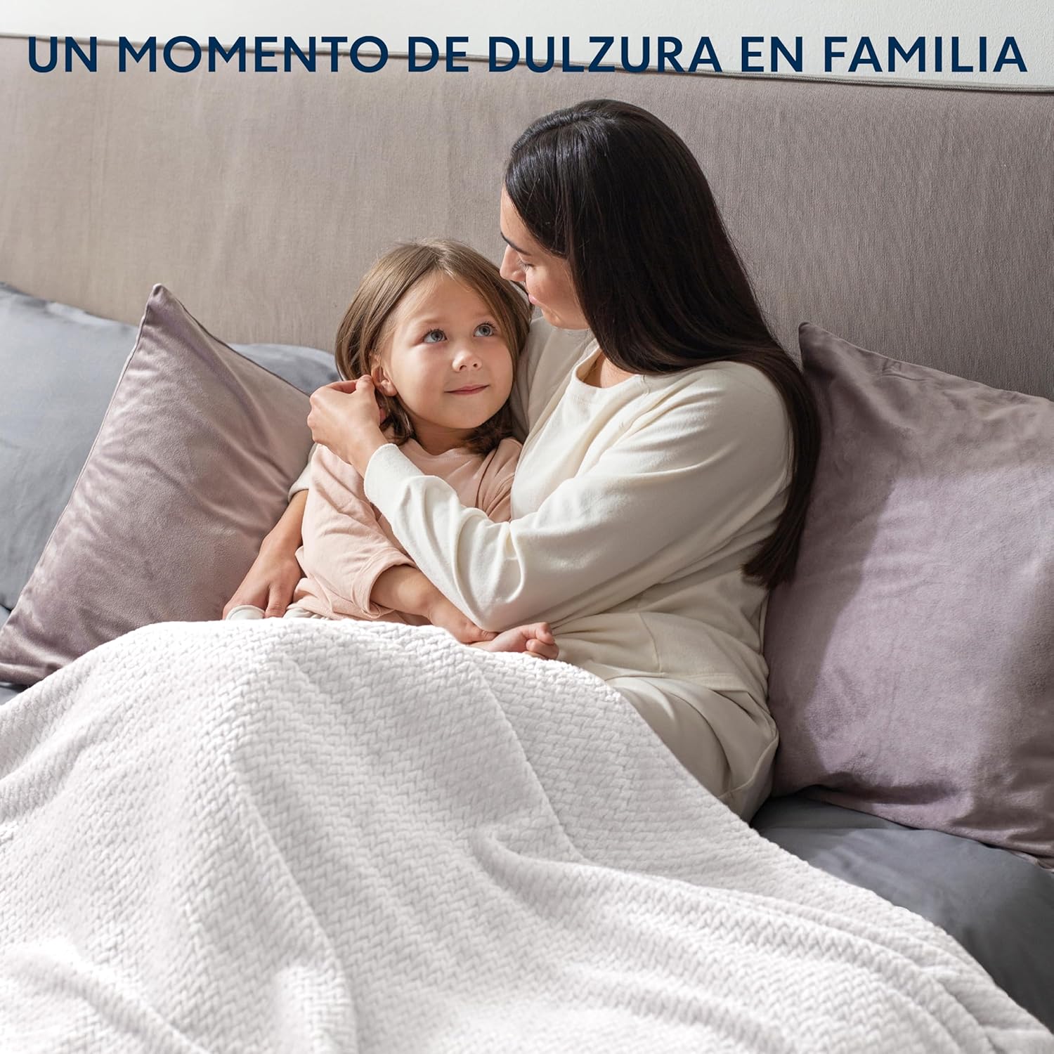 Thumbnail 5 de Dreamzie Manta Sofa Chevrón Blanco 130x150 cm 🛋️