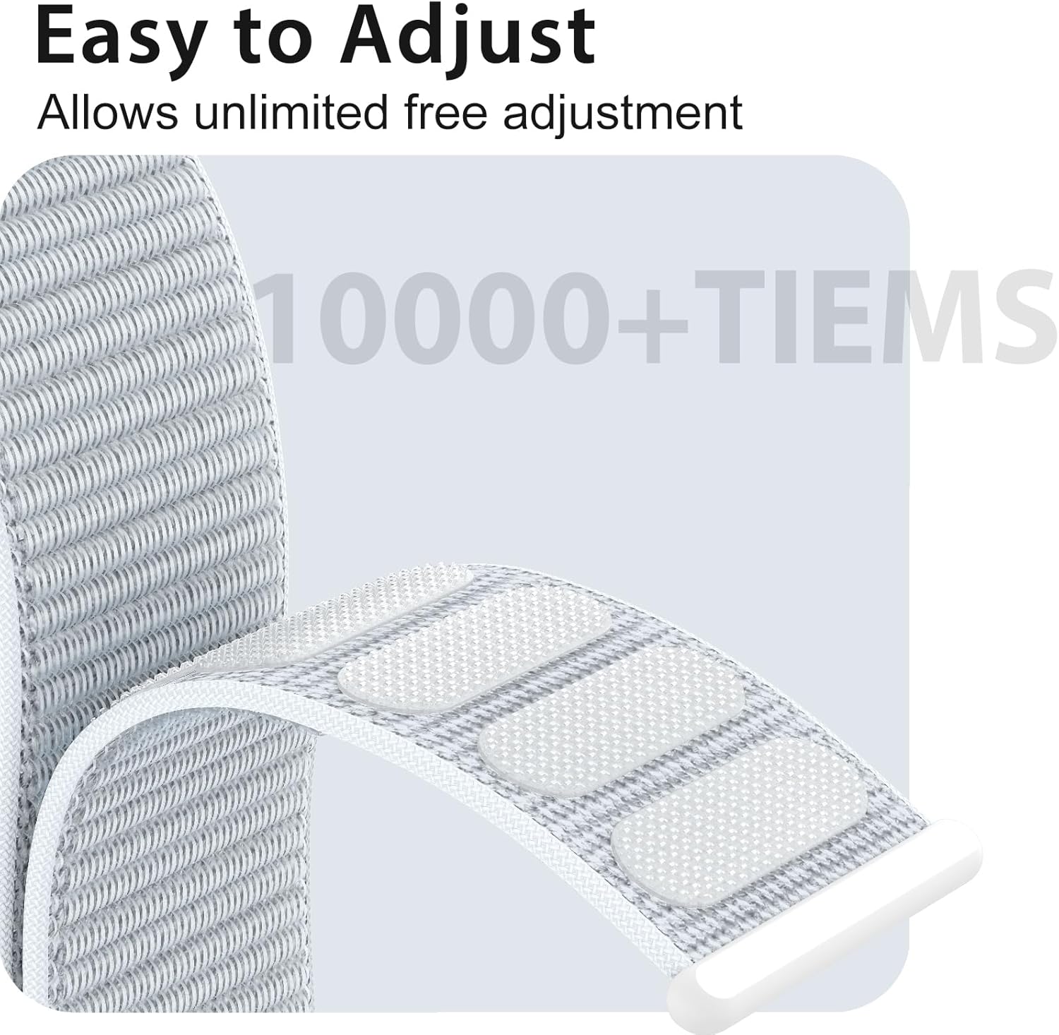 Thumbnail 2 de Higgs Nylon Loop Sport Strap for Apple Watch (nylon, breathable, easy one-handed adjust)
