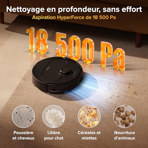 Detalle de roborock Qrevo S Pro Set : Robot aspirateur laveur anti-enchevêtres et station tout-en-un