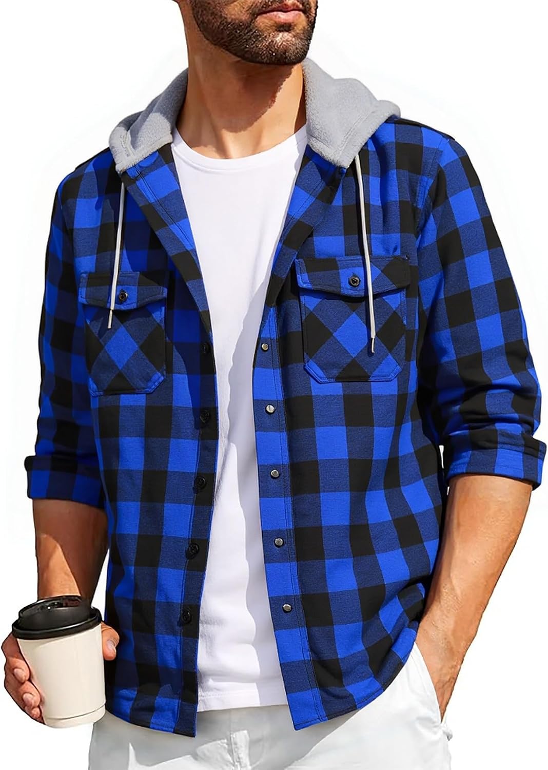 Thumbnail 5 de SwissWell chemise homme carreaux flanelle ⚙