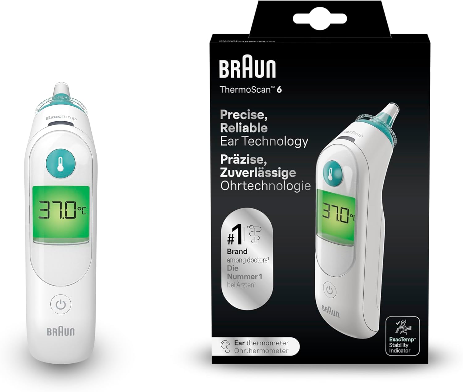 Thumbnail 6 de Braun ThermoScan 3 IRT3030 termómetro de oído 1 s