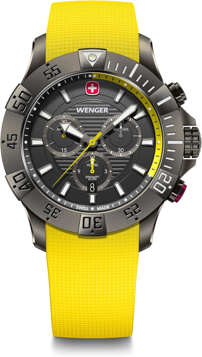 Thumbnail 5 de Montre Wenger Seaforce Chrono Homme – quartz, 43 mm, Swiss Made, étanche 200 m