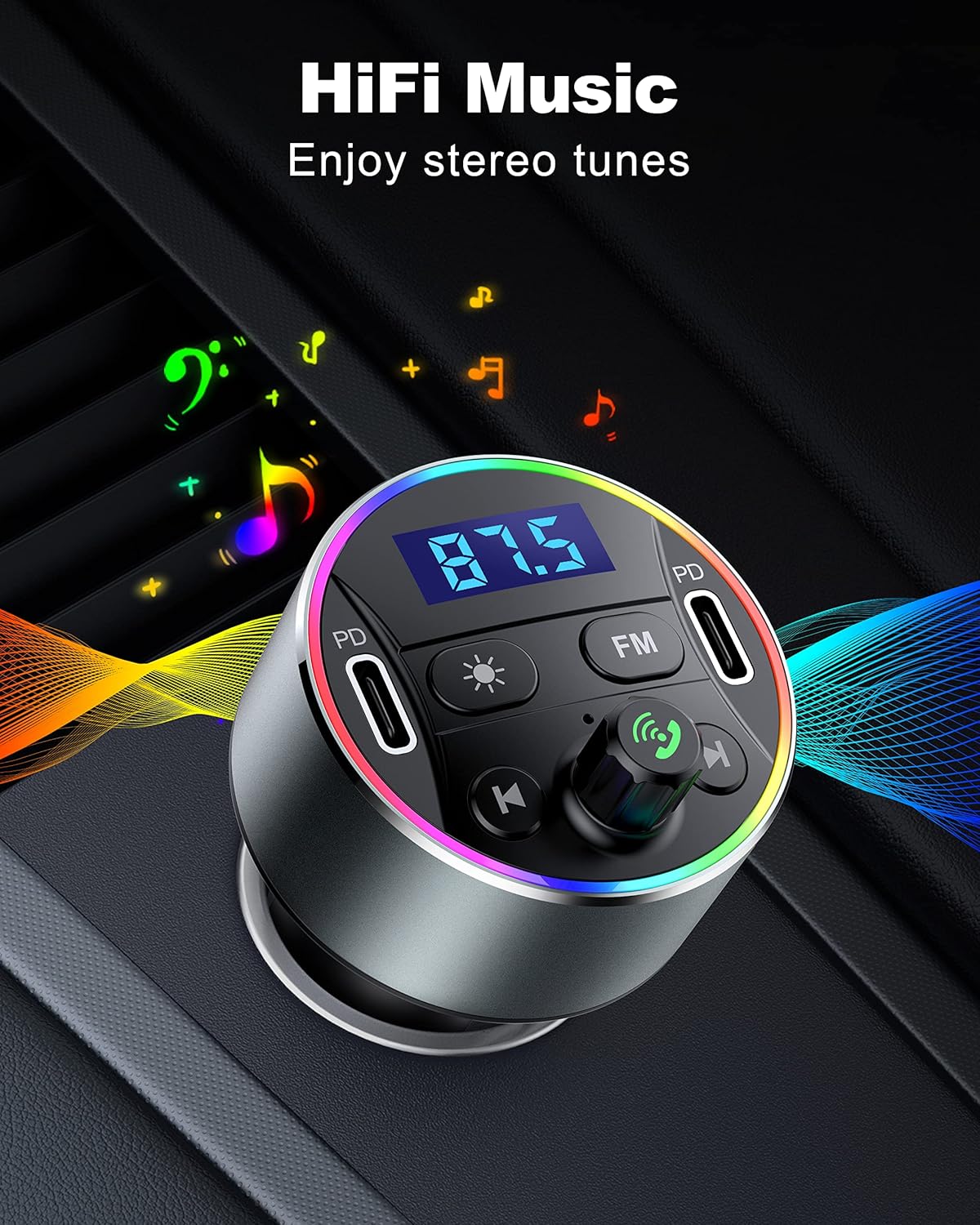 Thumbnail 2 de GUANDA Dual PD 40W USB‑C Car Charger