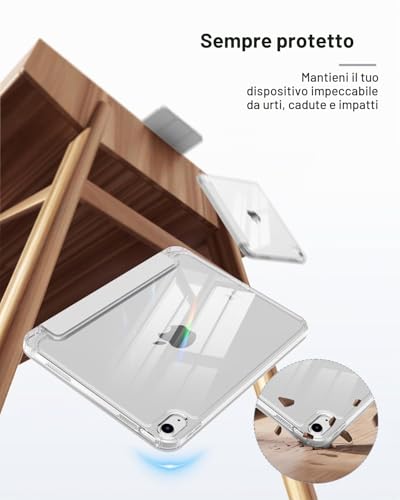 Thumbnail 3 de MoKo Cover Custodia per iPad A16 e iPad 11/10 Gen 11.0 Pollici - Argento