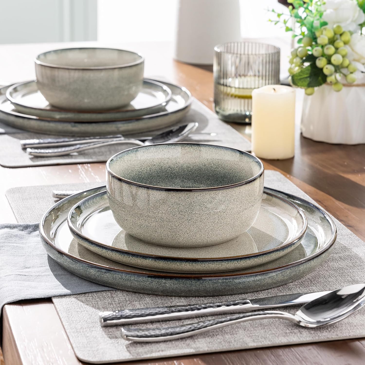 Thumbnail 5 de GBhome Ceramic Dinnerware Set 24 Pieces 🍽